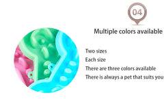 Pet Slow Food Bowl Silicone Bone-Shaped Anti-Skid Dog - PeticaDeals