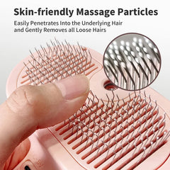 Pet Steam Brush Hair Remover Brush Multi-Function Pet Grooming - PeticaDeals
