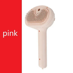 Pet Steam Brush Hair Remover Brush Multi-Function Pet Grooming - PeticaDeals
