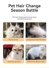 Pet Steam Comb Cat Hair Brush Electric Sprayer Cat Dog Brushes for Massage - PeticaDeals