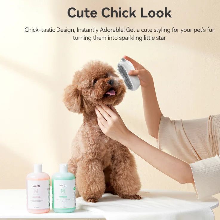 Pet Steam Comb Cat Hair Brush Electric Sprayer Cat Dog Brushes for Massage - PeticaDeals