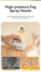 Pet Steam Comb Cat Hair Brush Electric Sprayer Cat Dog Brushes for Massage - PeticaDeals