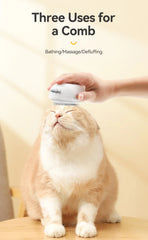 Pet Steam Comb Cat Hair Brush Electric Sprayer Cat Dog Brushes for Massage - PeticaDeals