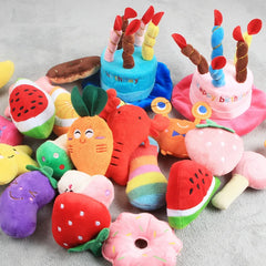 Pet Toys Plush Squeaky Toy Bite-Resistant Clean - PeticaDeals