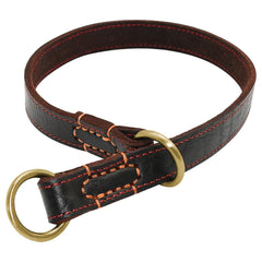 Pet Training Collars Adjustable Handmade Genuine Leather Dog Collar - PeticaDeals
