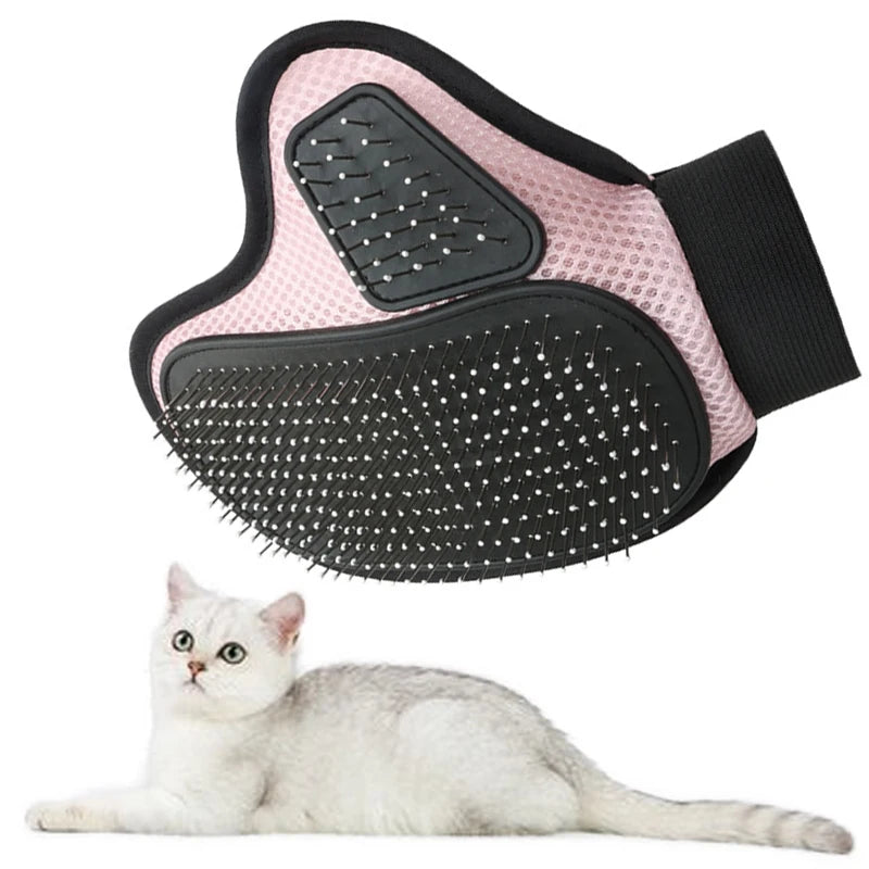Pet bath massage jerking cat gloves Cat Dog Massage Bathing Cleaning Grooming Supplies - PeticaDeals