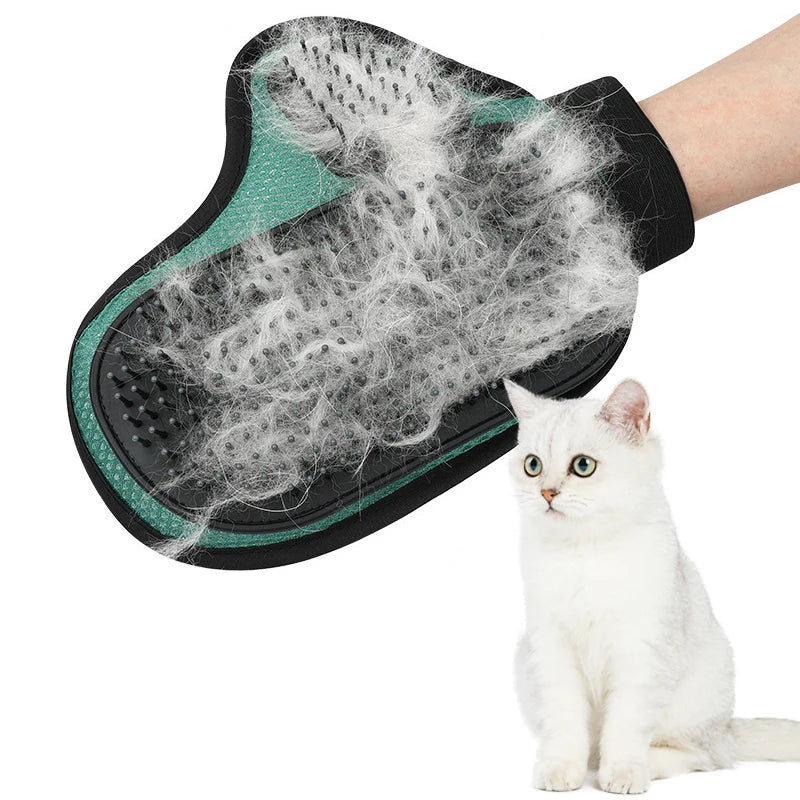 Pet bath massage jerking cat gloves Cat Dog Massage Bathing Cleaning Grooming Supplies - PeticaDeals