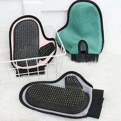 Pet bath massage jerking cat gloves Cat Dog Massage Bathing Cleaning Grooming Supplies - PeticaDeals