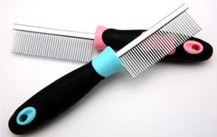 Pet massaging grooming comb Single row or double row spacing comb - PeticaDeals