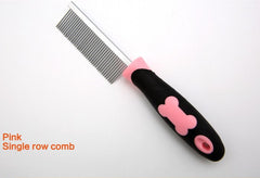 Pet massaging grooming comb Single row or double row spacing comb - PeticaDeals