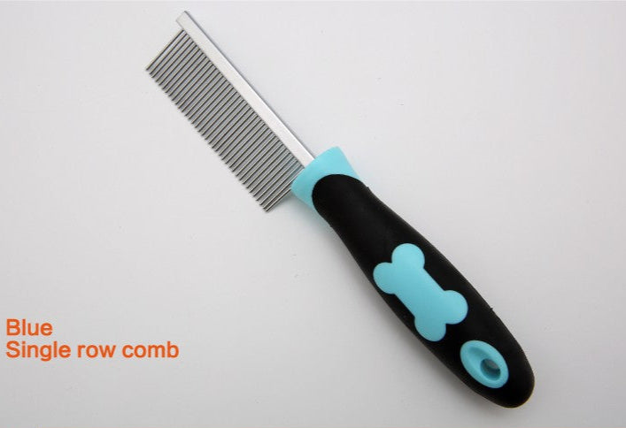 Pet massaging grooming comb Single row or double row spacing comb - PeticaDeals