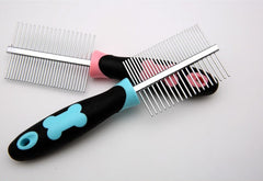 Pet massaging grooming comb Single row or double row spacing comb - PeticaDeals