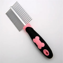 Pet massaging grooming comb Single row or double row spacing comb - PeticaDeals