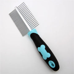 Pet massaging grooming comb Single row or double row spacing comb - PeticaDeals