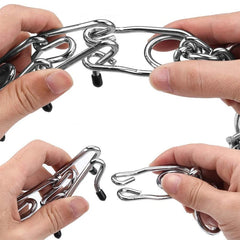 Pinch with Rubber Tips Adjustable Detachable Dog Choke Collar - PeticaDeals