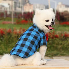 Plaid Striped Shirt Wedding Dress - PeticaDeals