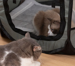Portable Foldable Cats and Dogs Tent Portable Folding Outdoor Travel - PeticaDeals