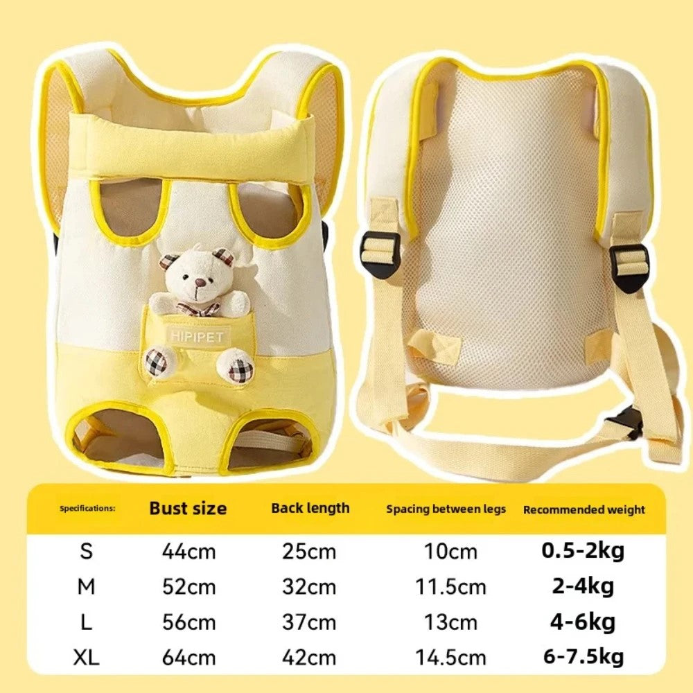 Portable Four-legged Puppy Straddle Packs Shoulder - PeticaDeals
