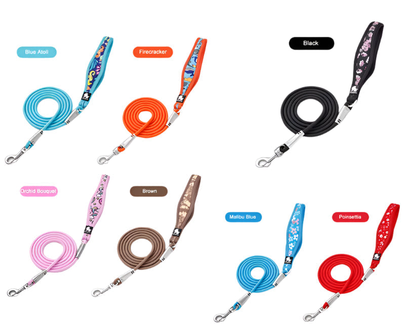 Printing Pet Leash Neoprene-Padded Handle Leash - PeticaDeals
