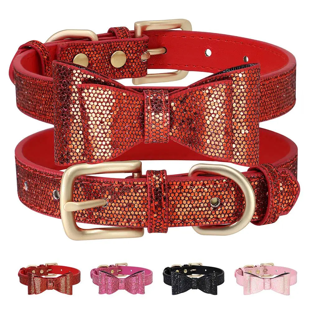 Puppy Cat Collars Bling Kitten Dog Necklace Adjustable - PeticaDeals