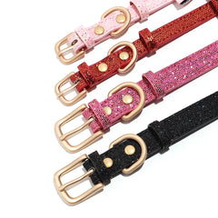 Puppy Cat Collars Bling Kitten Dog Necklace Adjustable - PeticaDeals