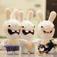 Rabbit Stuffed cotton bite Squeaking Toy for small dog - PeticaDeals