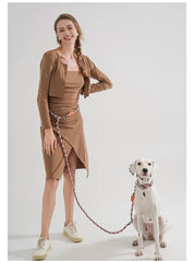 Reflective Series Dog Leash For Small Medium & Large - PeticaDeals