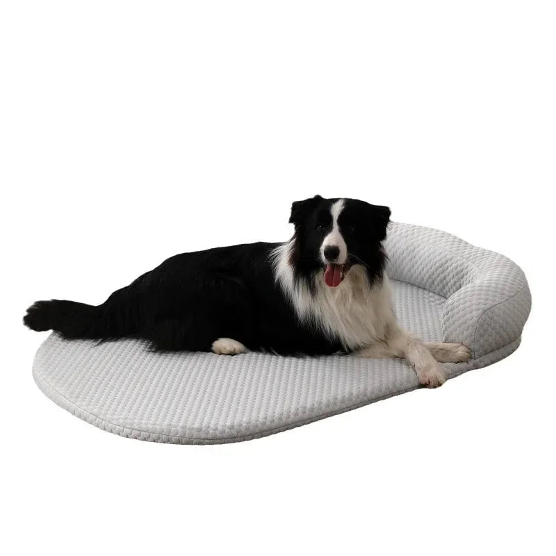 Removable Summer Dog & Cat Bed Ice Silk Cooling - PeticaDeals