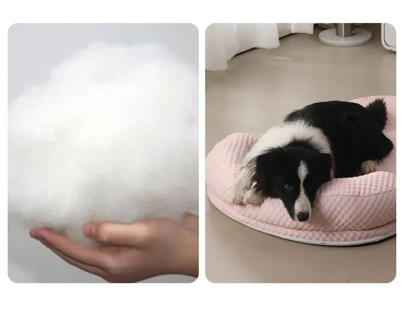 Removable Summer Dog & Cat Bed Ice Silk Cooling - PeticaDeals