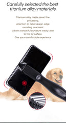 Remove Needle Brush Slicker Massage Tool Dog Cat Grooming Comb Shedding Hair - PeticaDeals