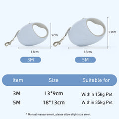 Retractable Dog Cat Rope for Small Medium Pet - PeticaDeals
