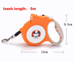Retractable Pet Leash with LED Flashlight Detachable - PeticaDeals