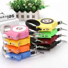 Retractable Pet Leash with LED Flashlight Detachable - PeticaDeals