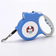 Retractable Pet Leash with LED Flashlight Detachable - PeticaDeals