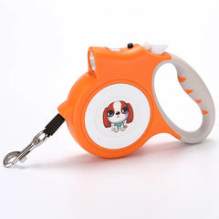 Retractable Pet Leash with LED Flashlight Detachable - PeticaDeals