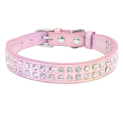 Rhinestone Dog & Cats Collar Shining Diamond - PeticaDeals