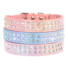 Rhinestone Dog & Cats Collar Shining Diamond - PeticaDeals