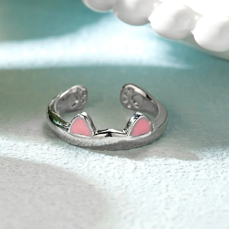 Ring For Women Cat's Paw Embrace Tightly Opening Finger - PeticaDeals