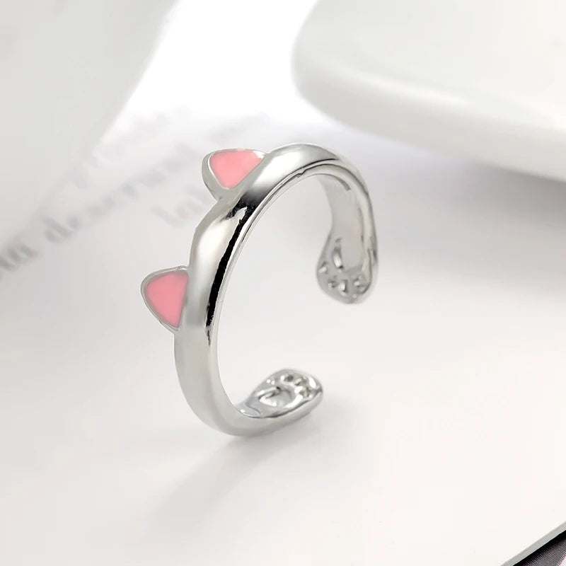 Ring For Women Cat's Paw Embrace Tightly Opening Finger - PeticaDeals