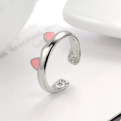 Ring For Women Cat's Paw Embrace Tightly Opening Finger - PeticaDeals