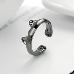 Ring For Women Cat's Paw Embrace Tightly Opening Finger - PeticaDeals