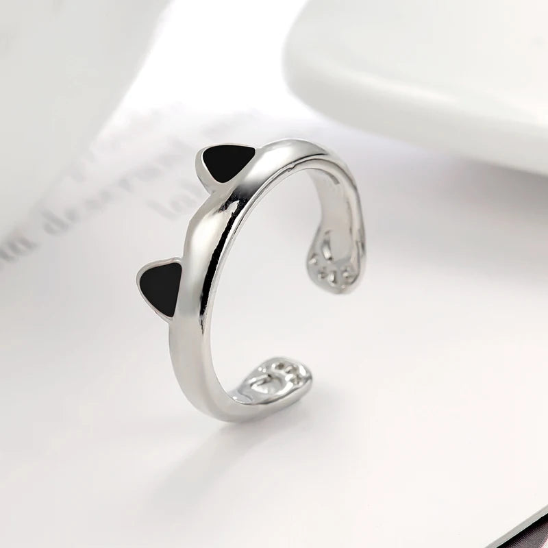 Ring For Women Cat's Paw Embrace Tightly Opening Finger - PeticaDeals