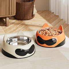 New Dog Bowls Beveled To Protect Neck Spine - PeticaDeals