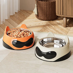 New Dog Bowls Beveled To Protect Neck Spine - PeticaDeals