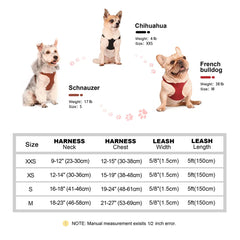 Harnesses Soft Pet Vest With Walking Lead - PeticaDeals