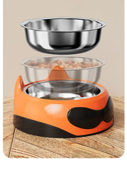 New Dog Bowls Beveled To Protect Neck Spine - PeticaDeals