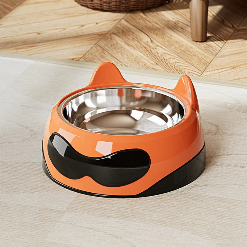 New Dog Bowls Beveled To Protect Neck Spine - PeticaDeals