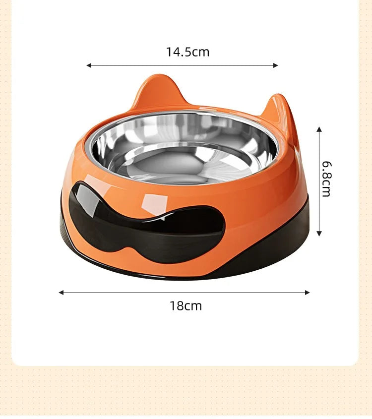 New Dog Bowls Beveled To Protect Neck Spine - PeticaDeals