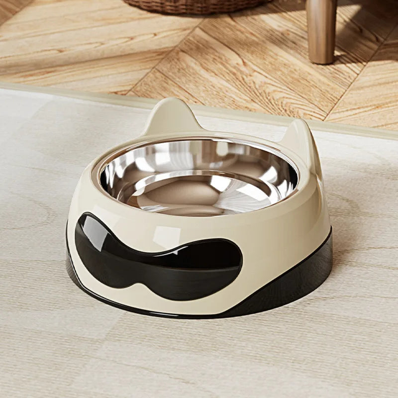 New Dog Bowls Beveled To Protect Neck Spine - PeticaDeals