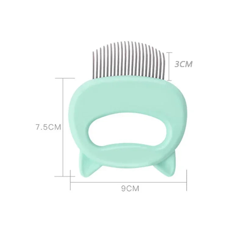 Shell comb English short floating hair removal comb Pet - PeticaDeals